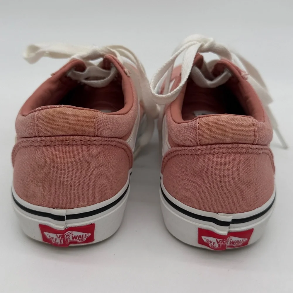VANS Ward Canvas Shoes Women’s Size 6 Tropical Peach Sneakers Skate Low Tops - Picture 10 of 15